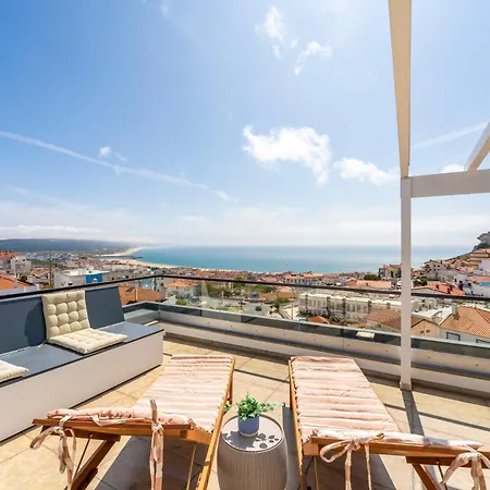 Penthouse Boa Vista - Private Pool & Sea Views Apartmán Nazaré