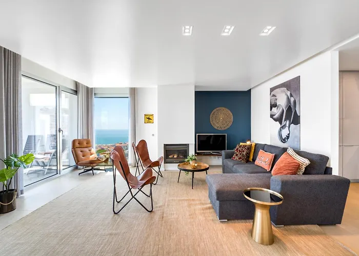 Penthouse Boa Vista - Private Pool & Sea Views شقة *