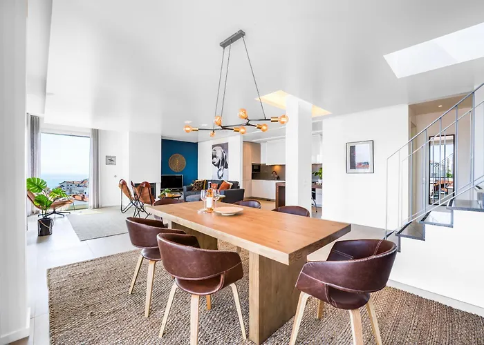 Penthouse Boa Vista - Private Pool & Sea Views شقة