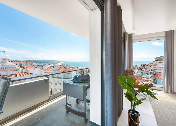 Penthouse Boa Vista - Private Pool & Sea Views * نازاريه