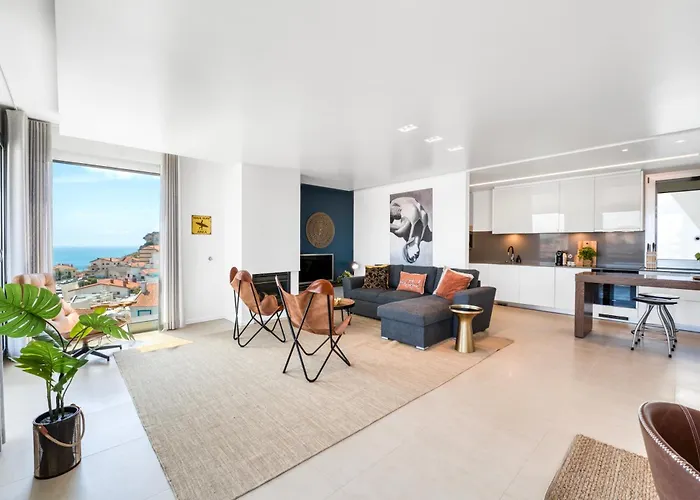 شقة Penthouse Boa Vista - Private Pool & Sea Views *