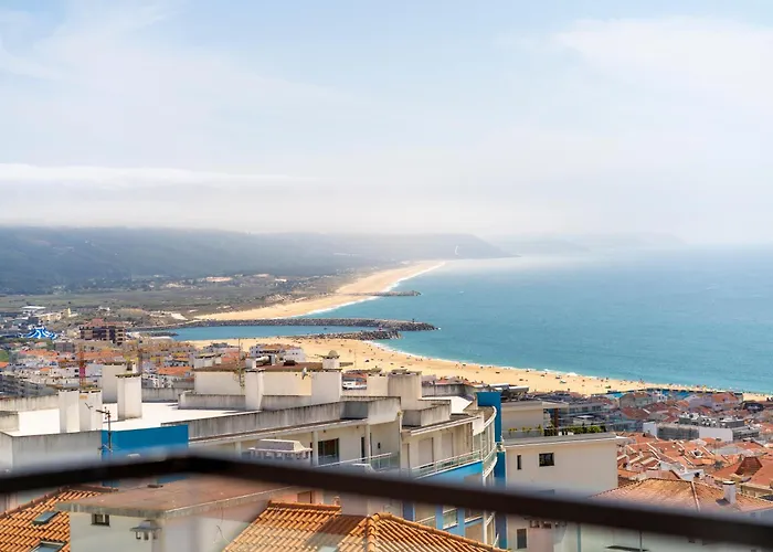 Penthouse Boa Vista - Private Pool & Sea Views شقة نازاريه