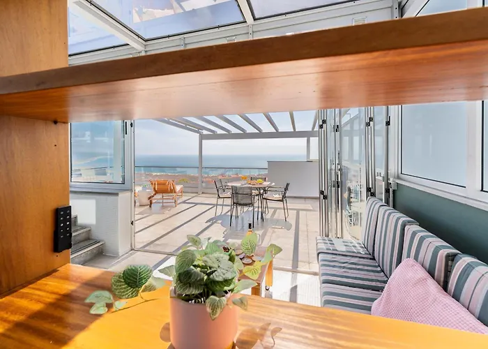 Penthouse Boa Vista - Private Pool & Sea Views شقة