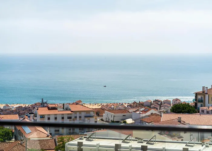 شقة Penthouse Boa Vista - Private Pool & Sea Views نازاريه